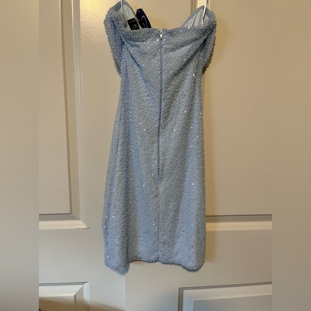 Windsor Sky Blue Sequin Gown